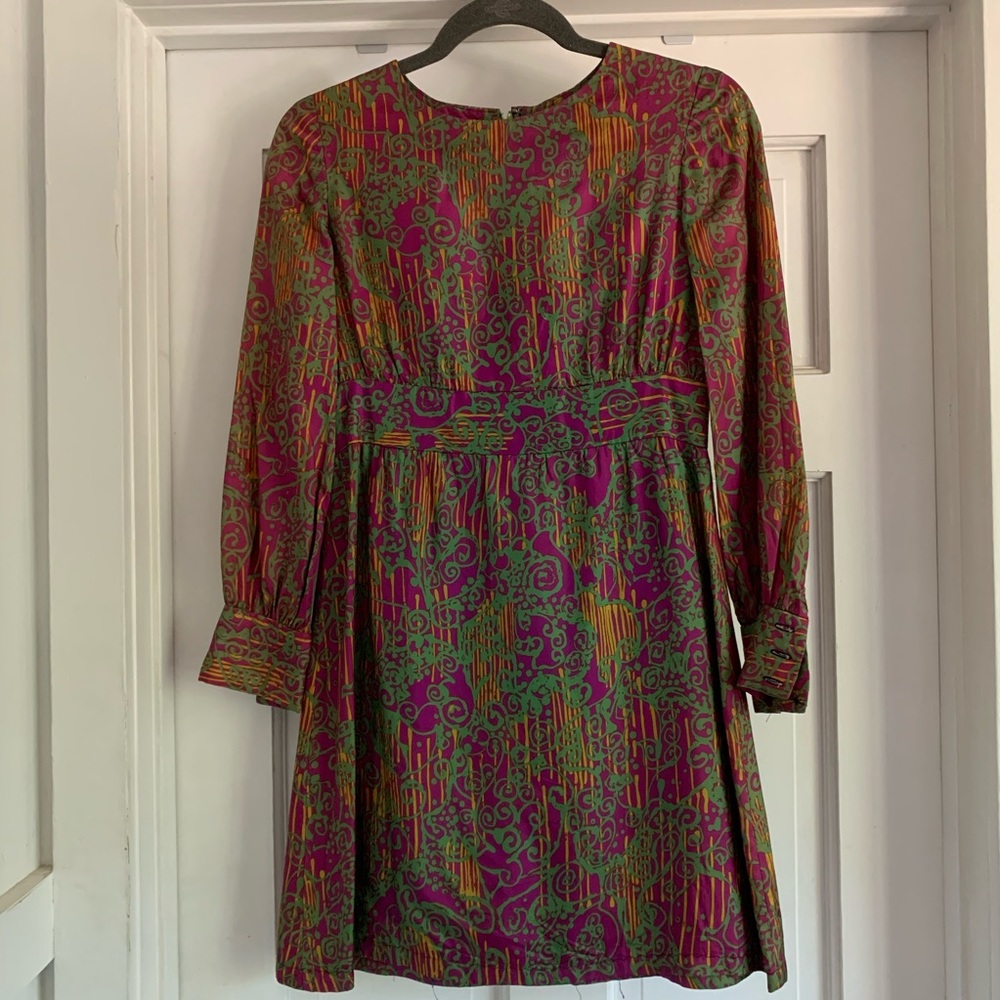 Vintage swinging 60s mini dress